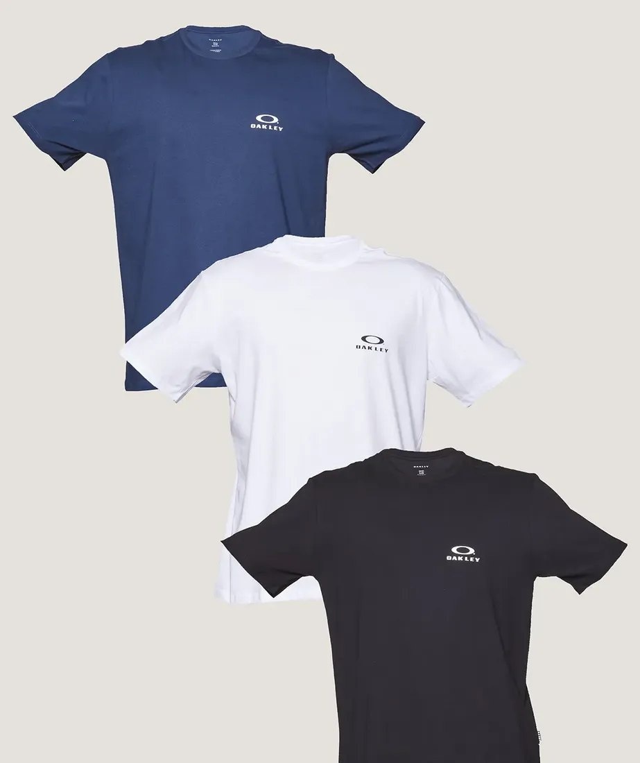Kit 3 Camisetas Oakley