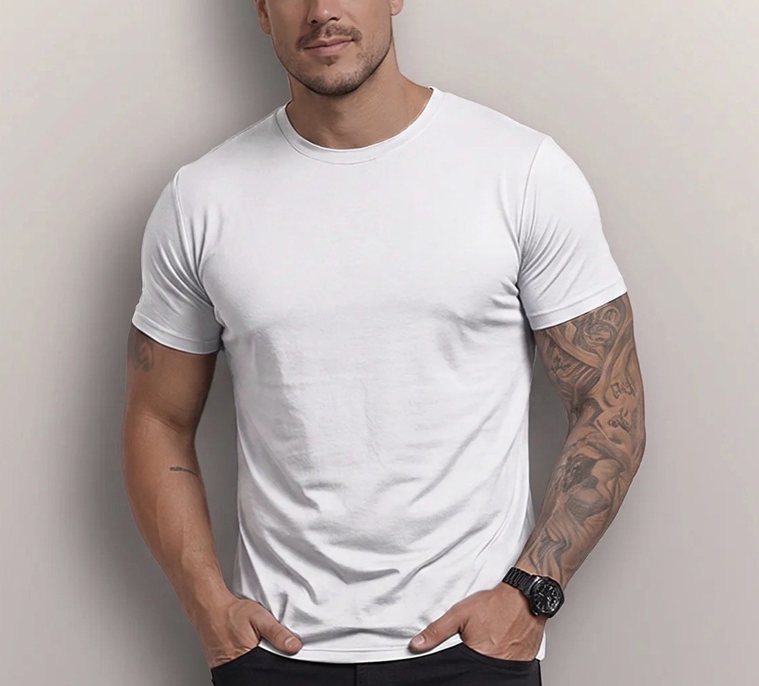 Camiseta Masculina Tech Modal Anti Odor Não Amassa Básica