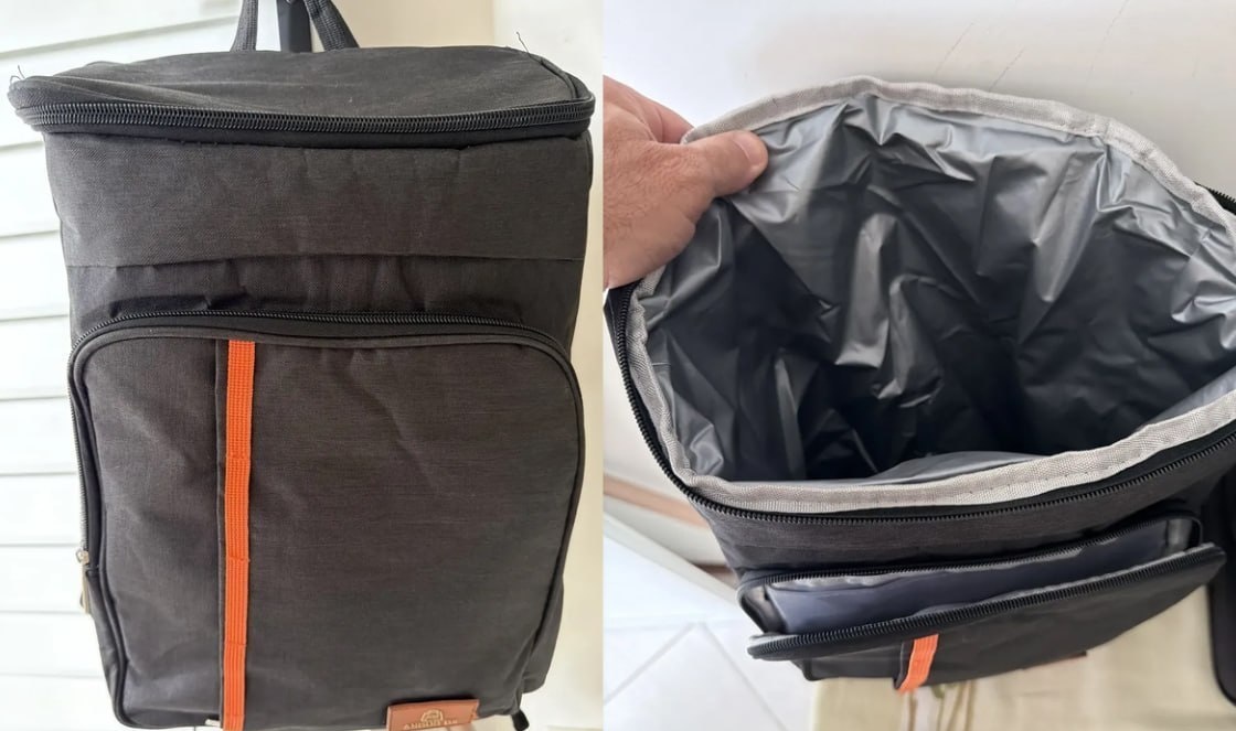 Bolsa Térmica Mochila Marmita Grande Cooler Impermeável