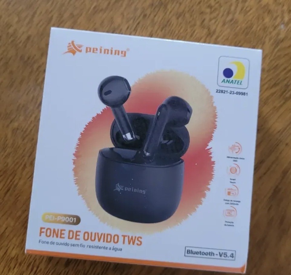 Fone de Ouvido Bluetooth 6.0 TWS 28h Bateria Som Imersivo Conexão