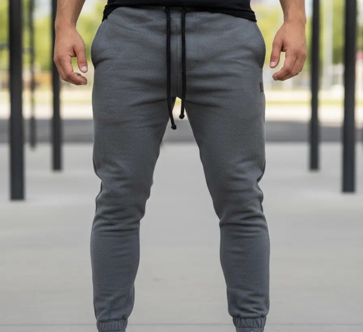 Calça Moletom Masculino Slim Jogger Algodão Premium Conforto