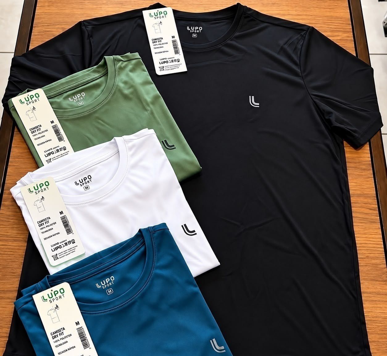 Camiseta Lupo Dry Fit 4 cores
