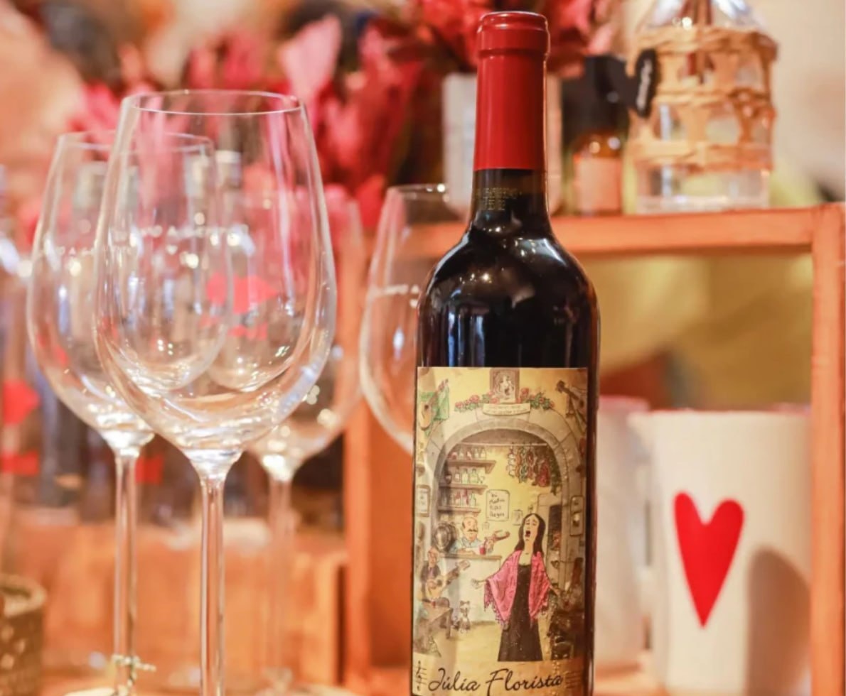 Kit 3x Vinho Português Tinto Julia Florista 750ml