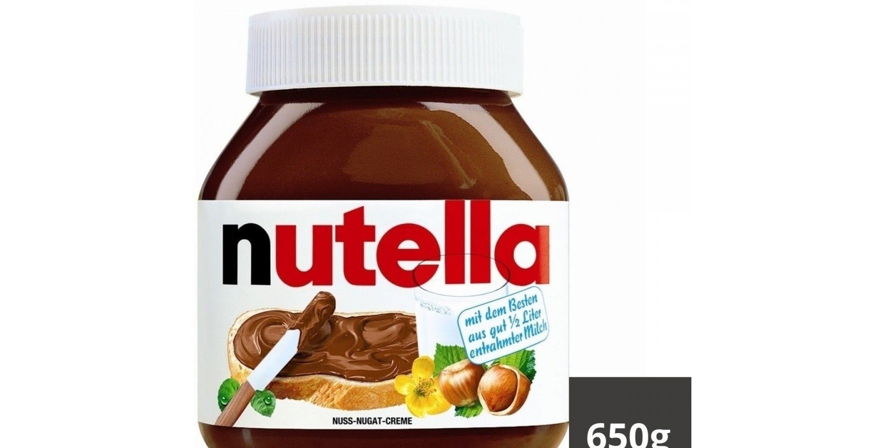 Creme De Avelã Com andreindicatech 650g Nutella