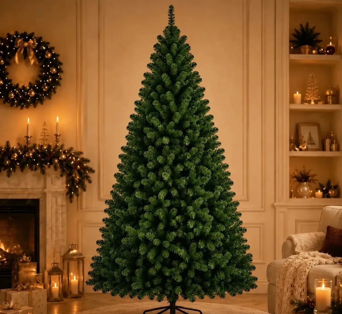 Árvore De Natal Grande 2,10 Metros