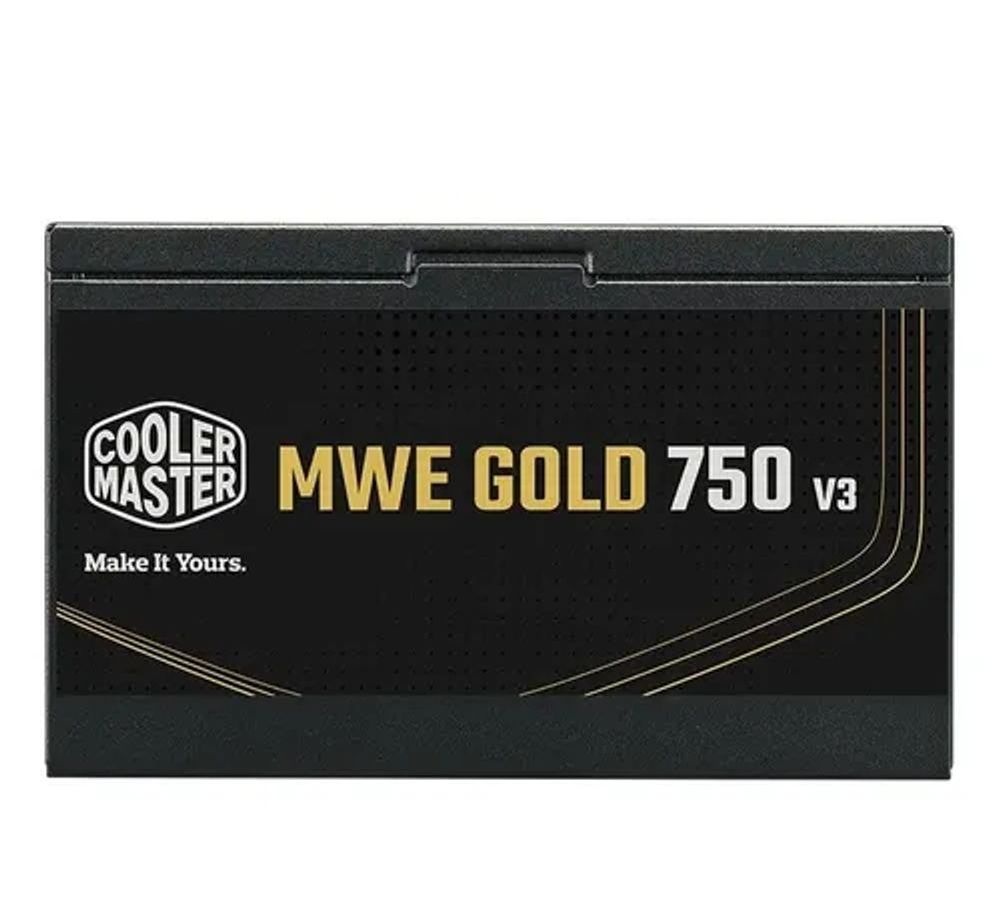 Fonte Cooler Master ATX 3.1 750W MWE Gold 750 V3 PFC Ativo 80 Plus