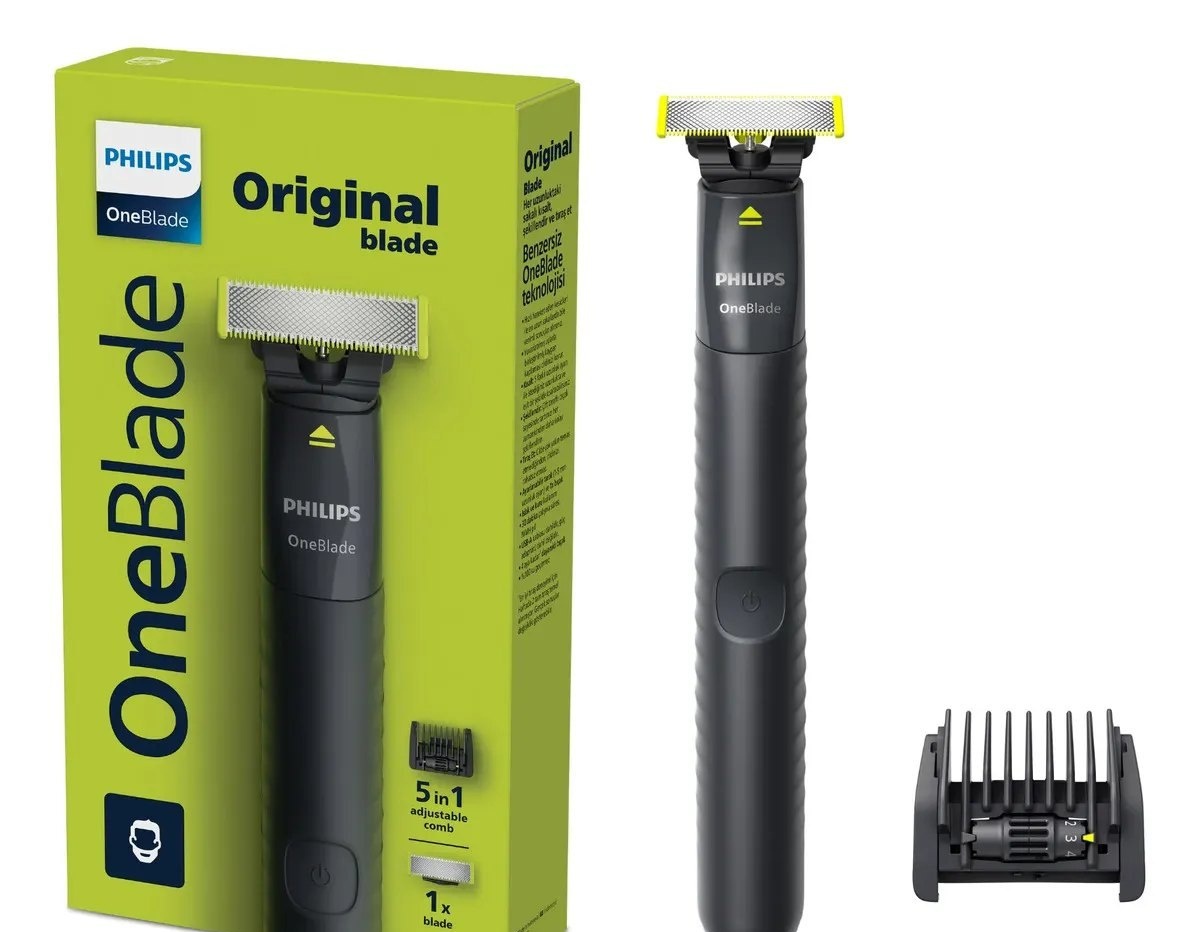 Philips OneBlade 5 em 1 com pente ajustável