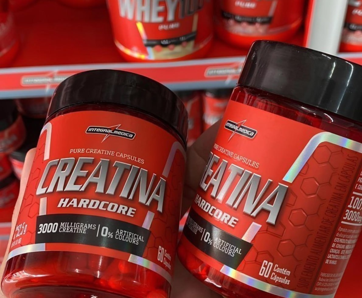 Creatina Monohidratada 60 Cápsulas  Integralmedica