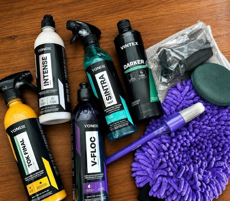 Kit Lavagem Automotiva Vonixx V-Floc  Blend  Sintra Intense