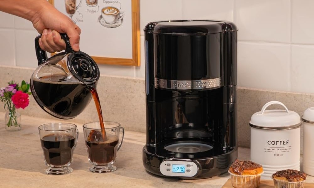 Cafeteira Elétrica Arno Soleil 1,25L SPFC com timer