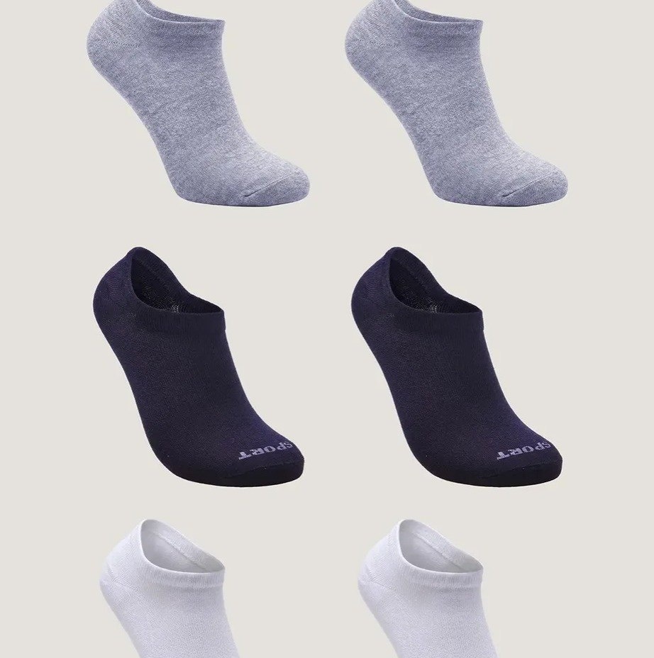 Kit De 6 Pares De Meias Masculino E Feminino Sapatilha Lupo
