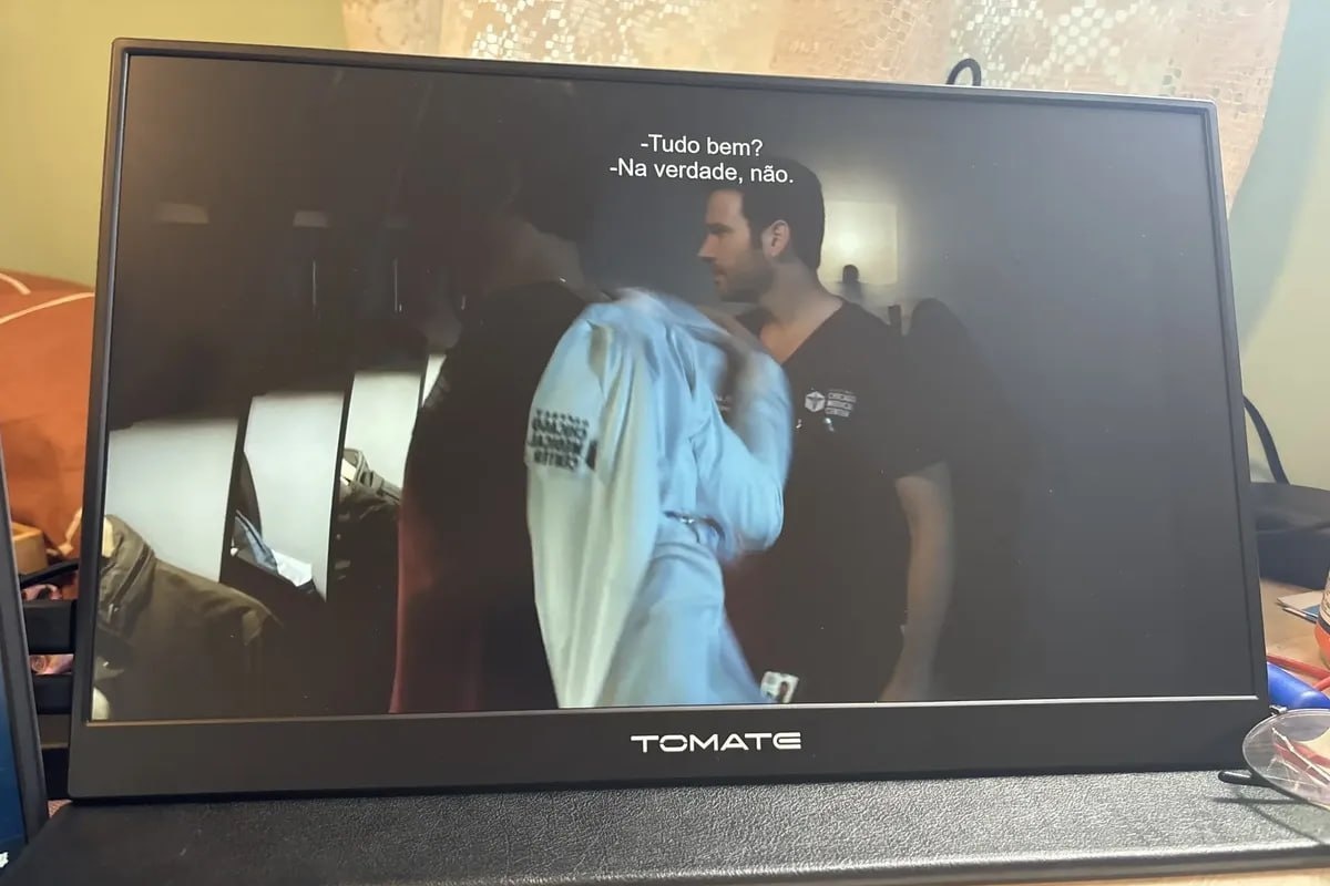 Monitor Portátil 15,6 Tomate MTM-1506 Full HD IPS Ultra Slim