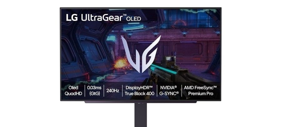 Monitor LG UltraGear OLED 27Gx704a-B 27 QuadHD, 0.03ms GtG, 240Hz