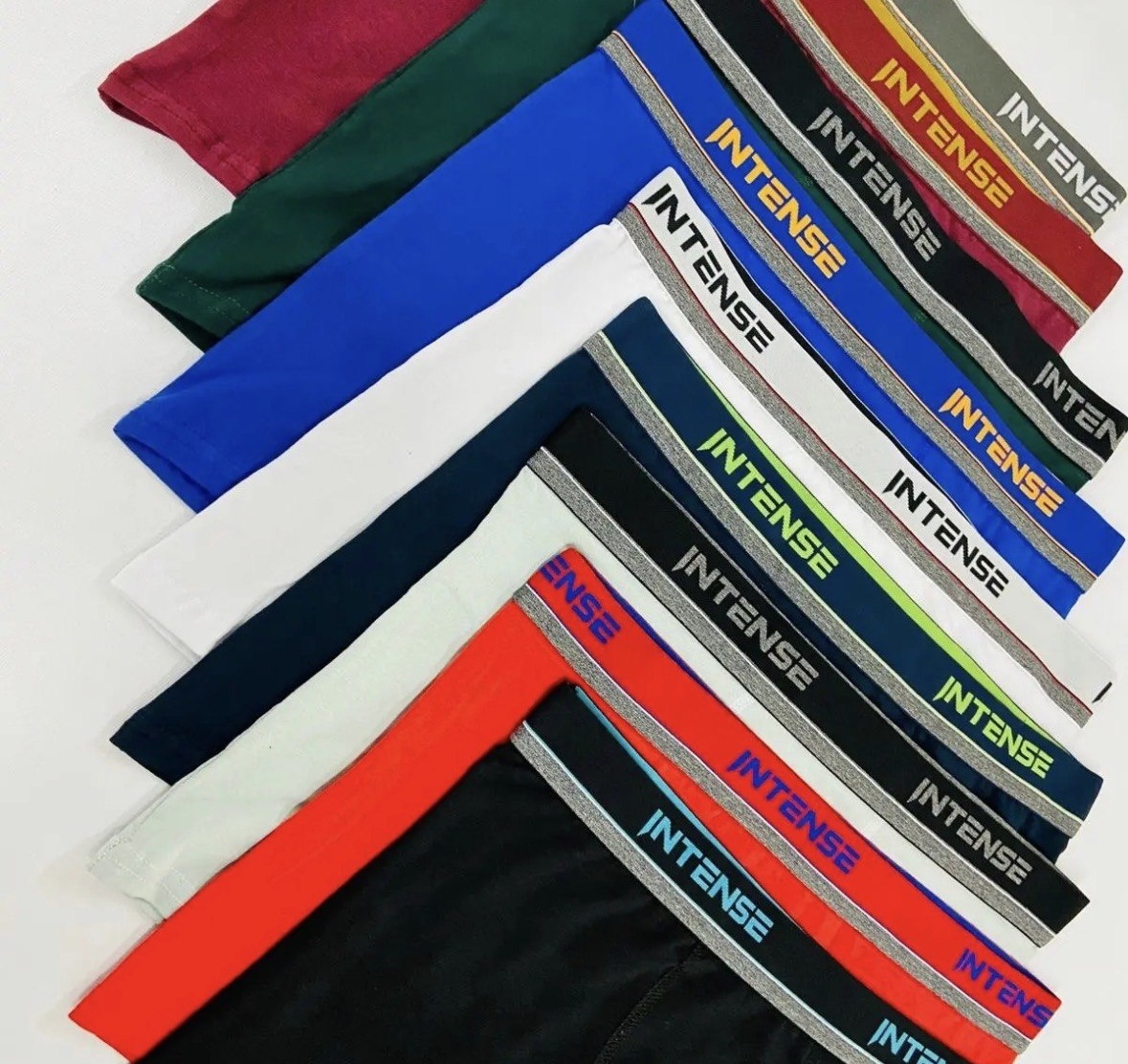 Kit C10 Cuecas Boxer Algodão Cotton Confortável Forrada
