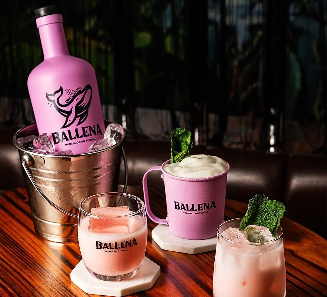 Licor Ballena 750ml  Bebida Cremosa à Base de Leite