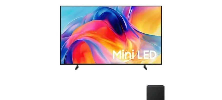 Samsung Smart TV 50 Mini LED 4K M75H  Soundbar HW-B450F