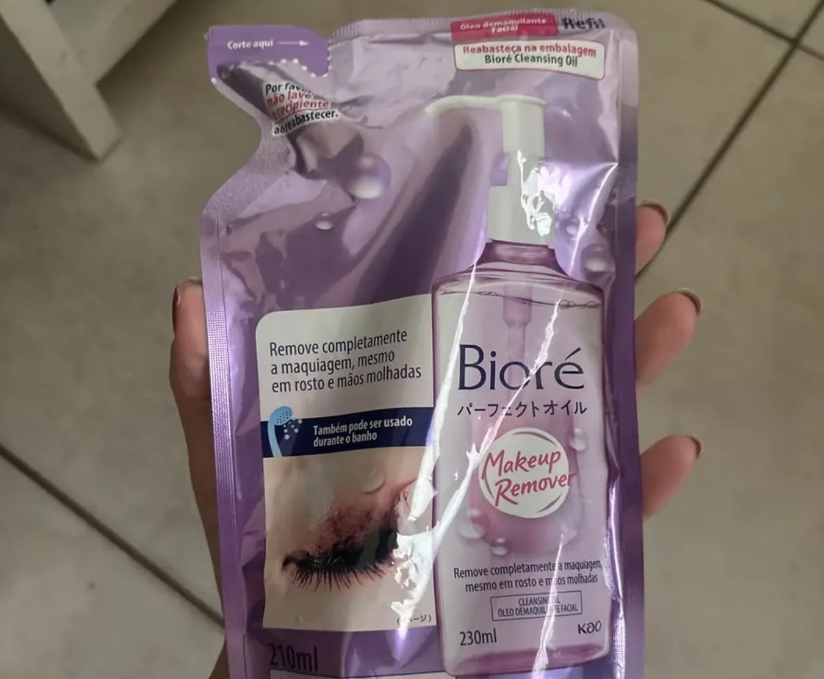 Óleo Demaquilante Facial Bioré 210ml