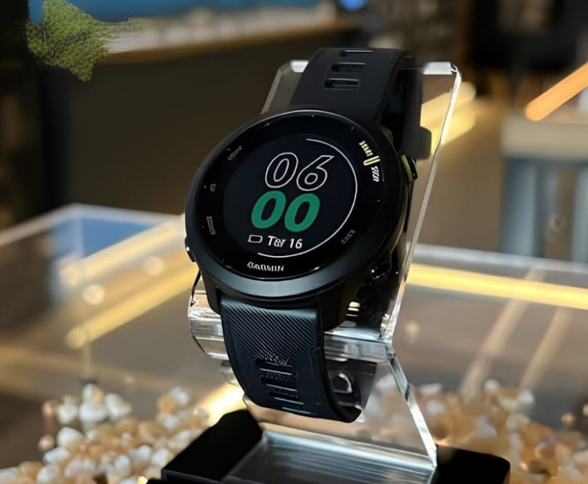 Relógio Garmin Forerunner 55 Monitor Cardíaco e GPS 42mm