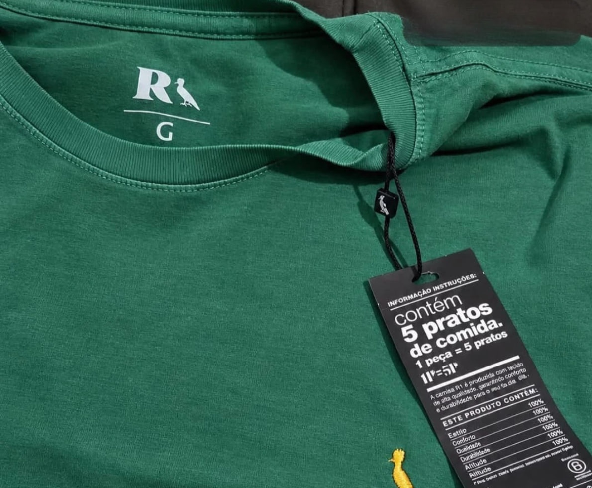 Camiseta Pra Torcer Pica Pau Bordado Reserva